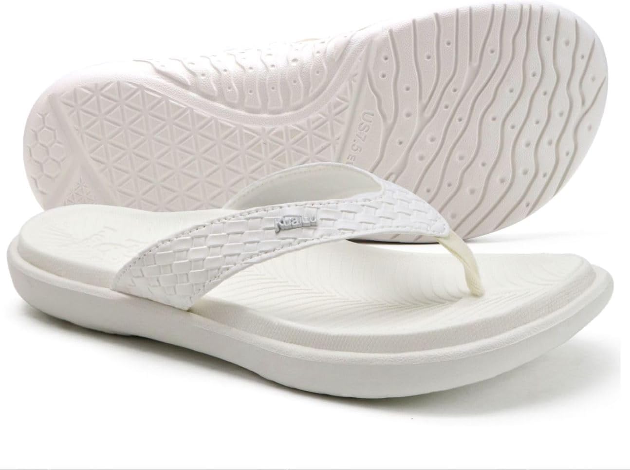 Thumbnail 3 de KuaiLu Women's Flip Flops with Arch Support and Yoga Mat Insole