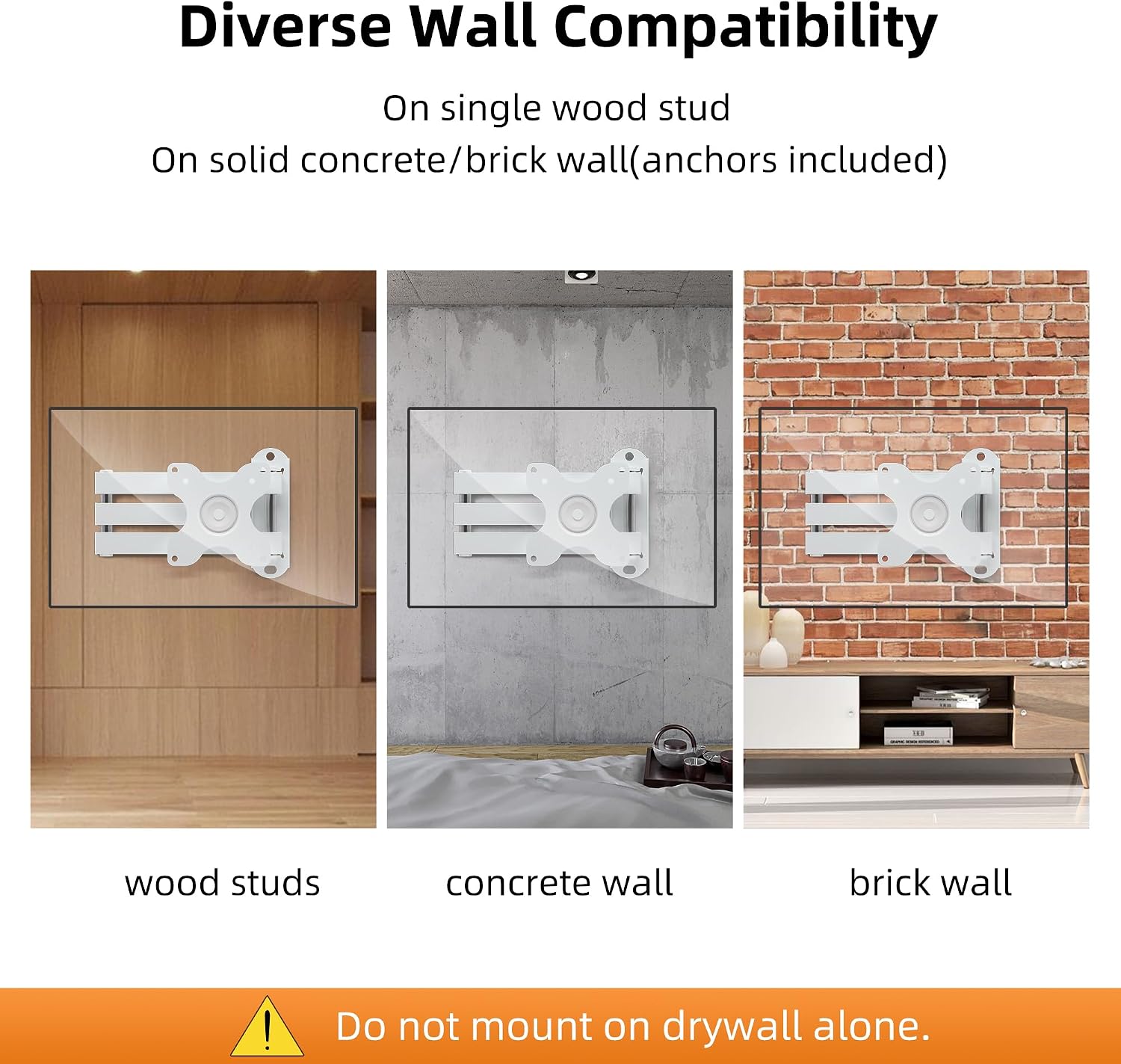 Detalle de XINLEI MA1330W TV Wall Mount: Full Motion Bracket for 13–32 inch TVs