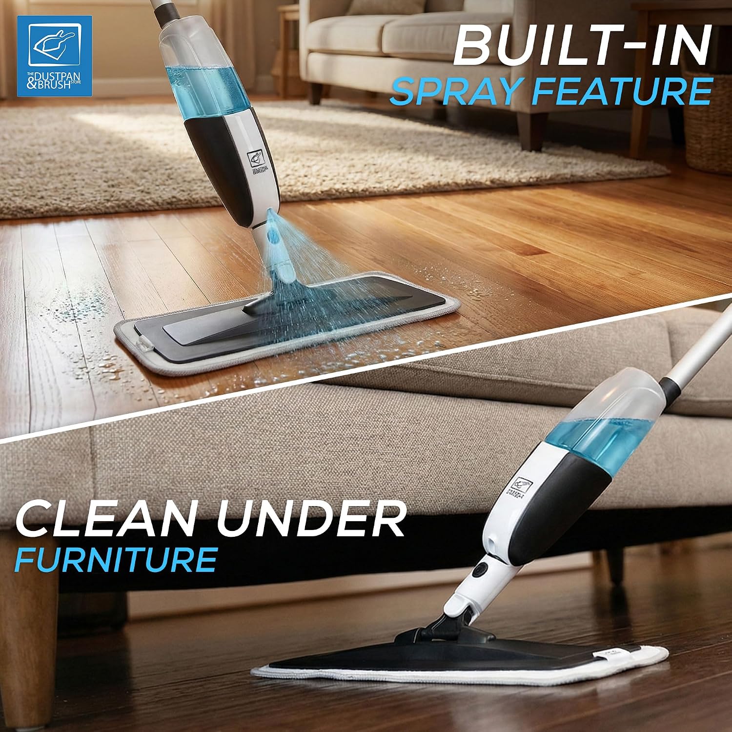 Thumbnail 2 de TDBS Spray Mop with Washable Pads 360°