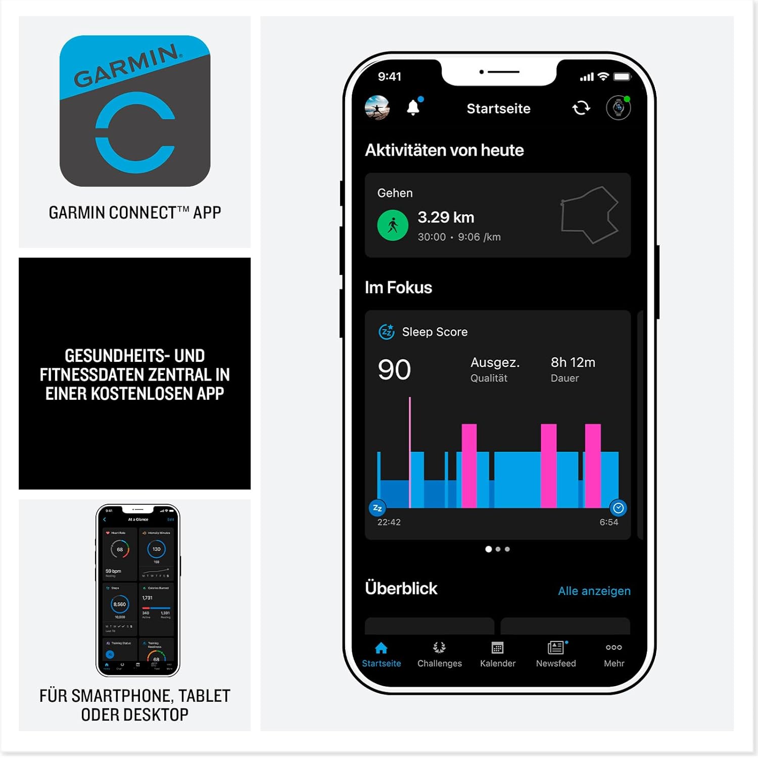 Thumbnail 4 de Garmin vívoactive 6 (42 mm) – AMOLED-Fitness-Smartwatch mit bis zu 11 Tagen Akku