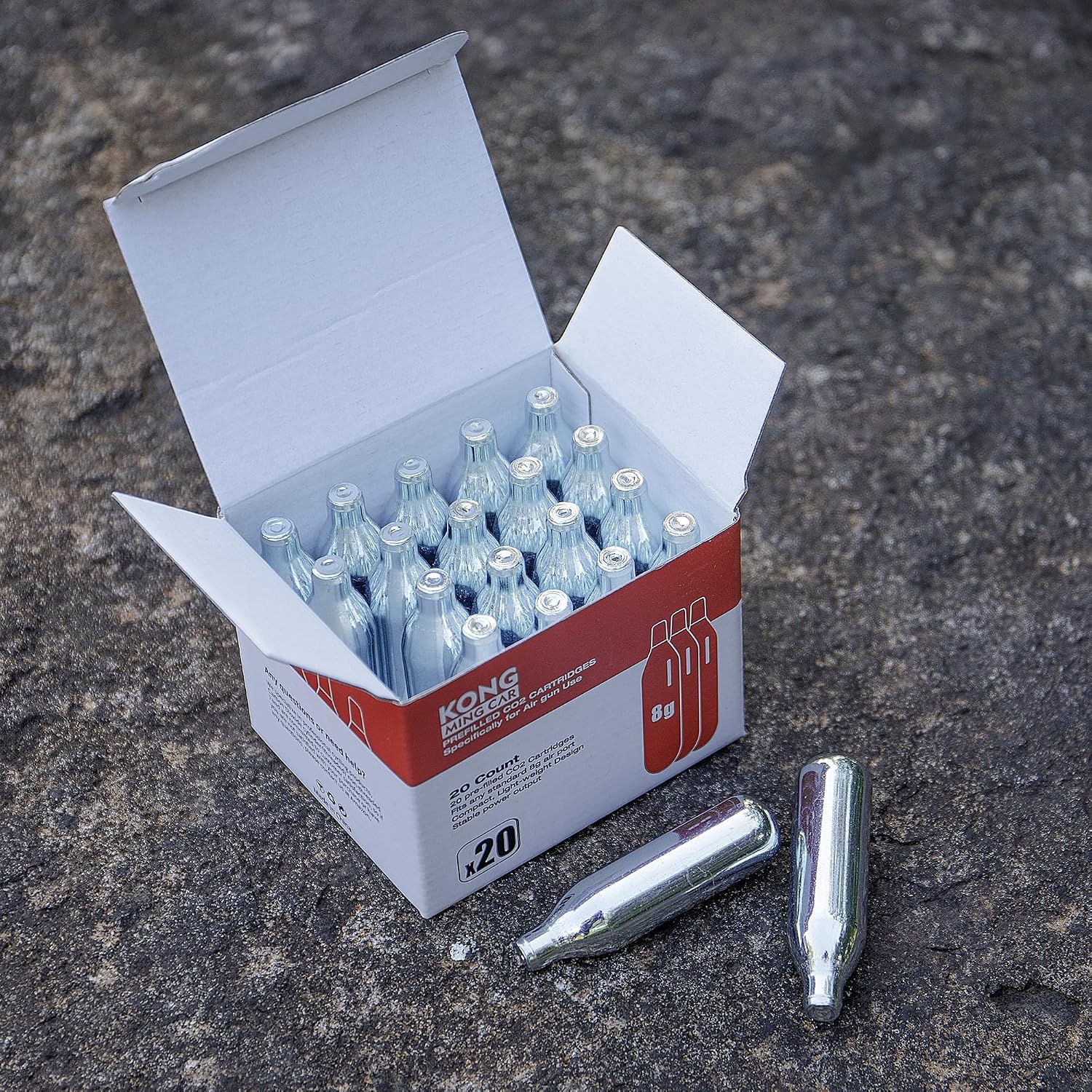 Thumbnail 6 de KONG MING CAR CO2-capsules 8 g/12 g voor pneumatische apparaten
