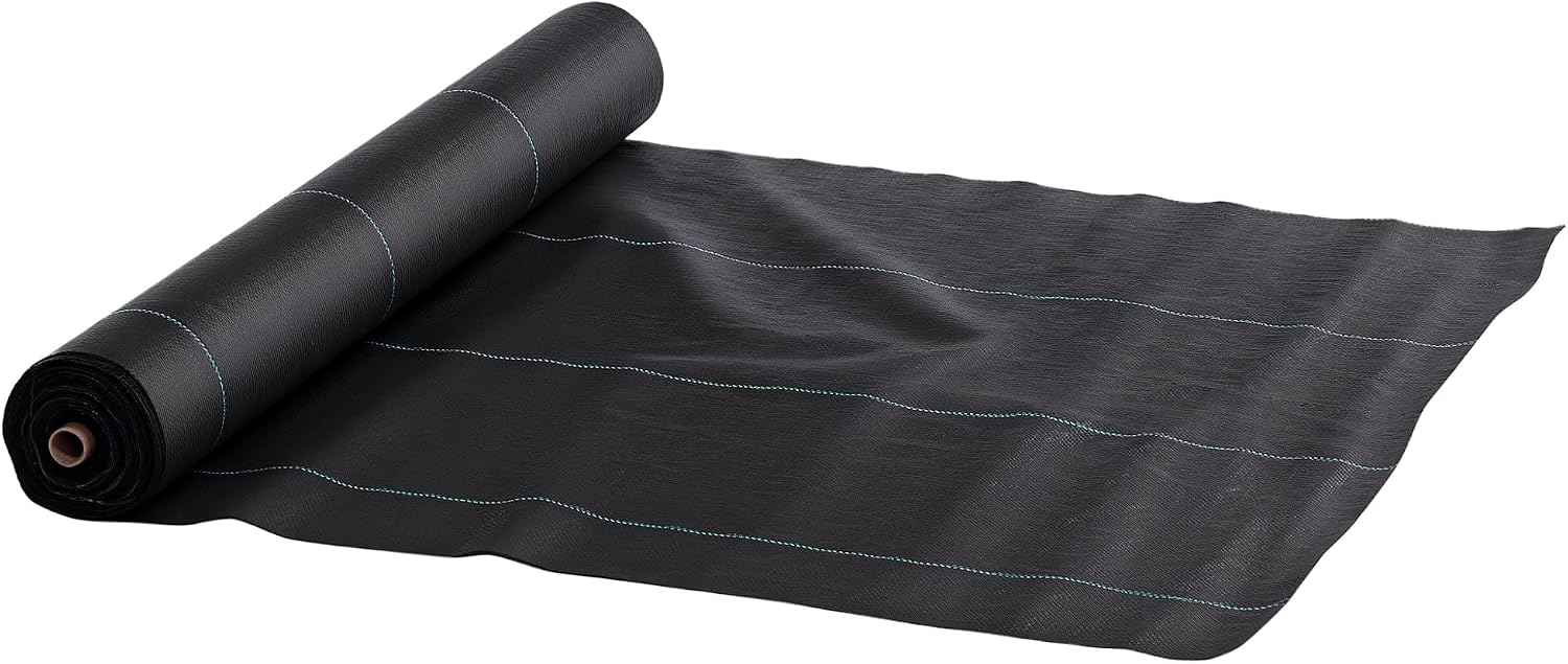 Detalle de Outsunny 845-913V04BK mulchdoek 100 x 2 m in PP, 60 g/m²