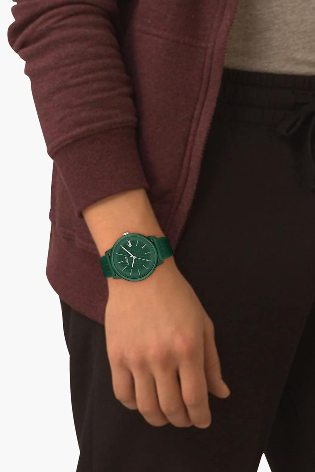 Thumbnail 3 de Lacoste.12.12 MOVE Orologio da uomo al quarzo con cinturino silicone kaki