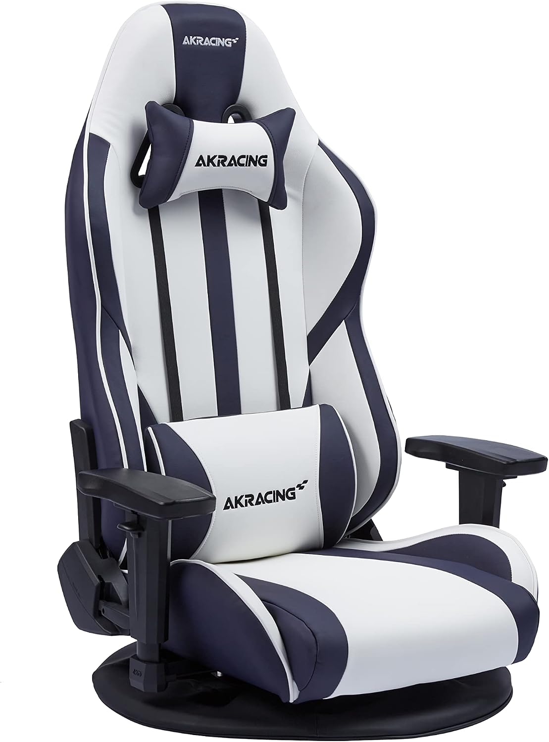 Detalle de AKRacing 極坐V2 AKR-GYOKUZA/V2-WHITE ゲーミング座椅子 180度リクライニング・PUレザー