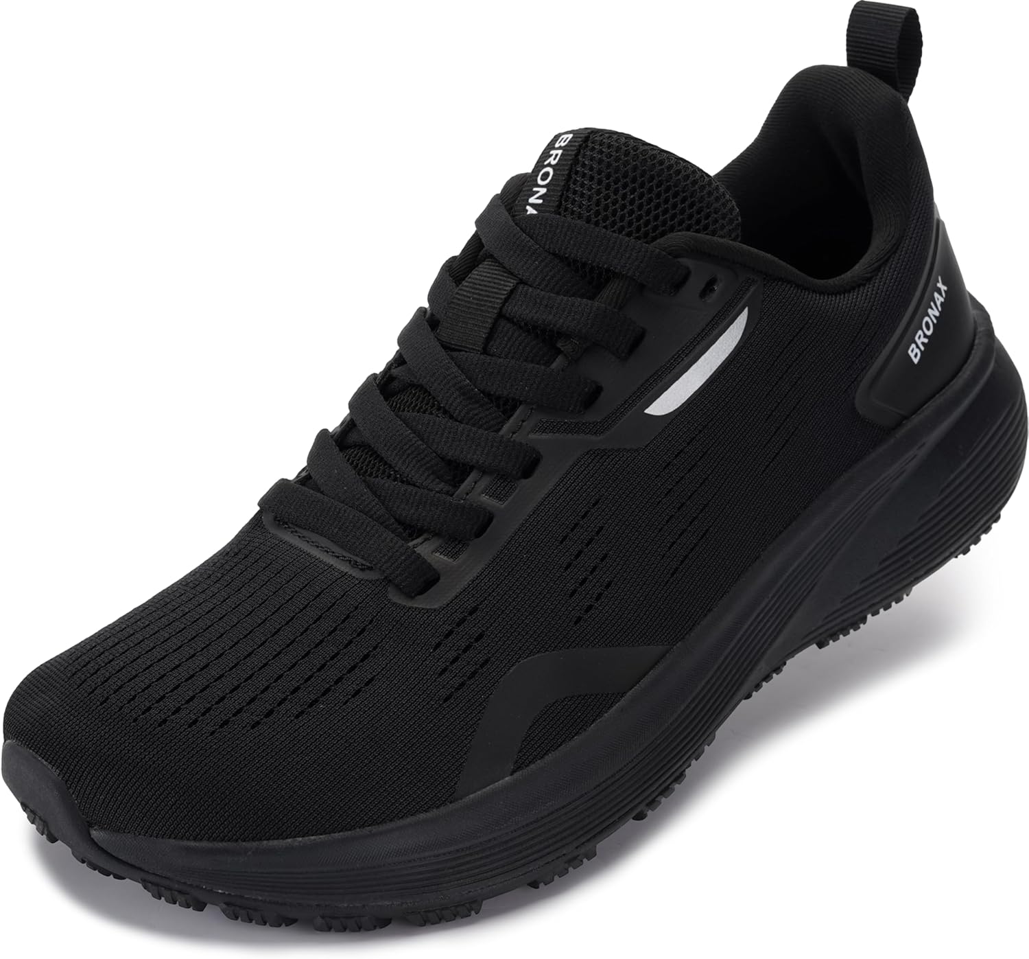 Detalle de BRONAX Women’s Wide Toe Box Road Running Shoes (10mm heel-to-toe drop) — wide fit sneakers