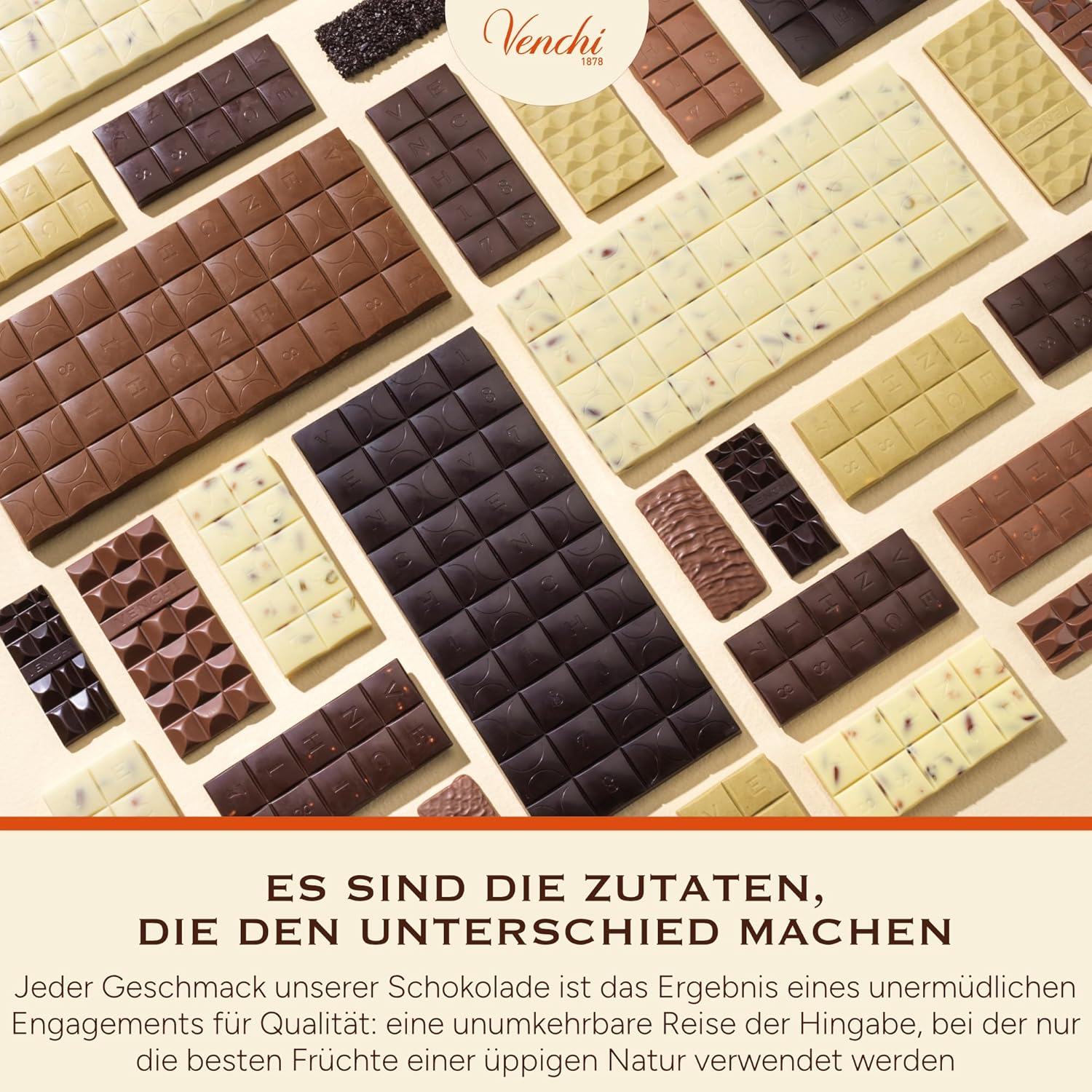 Thumbnail 6 de Venchi Gourmet Pistazien-Schokoladen-Tafel, Weiße Schokolade mit Pistazienpaste und ganzen Pistazien, 95 g