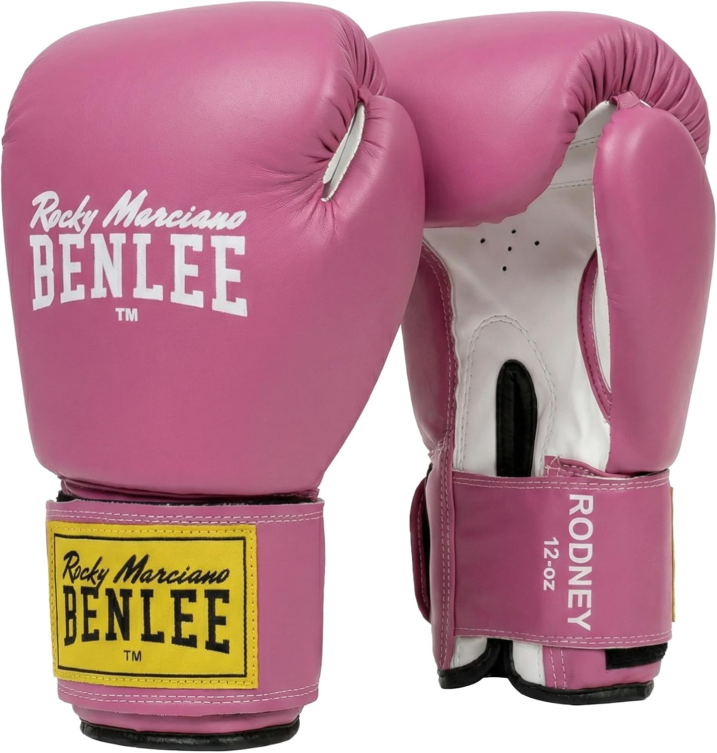 Detalle de BENLEE Rodney – treningowe rękawice bokserskie 08 oz, różowo-białe