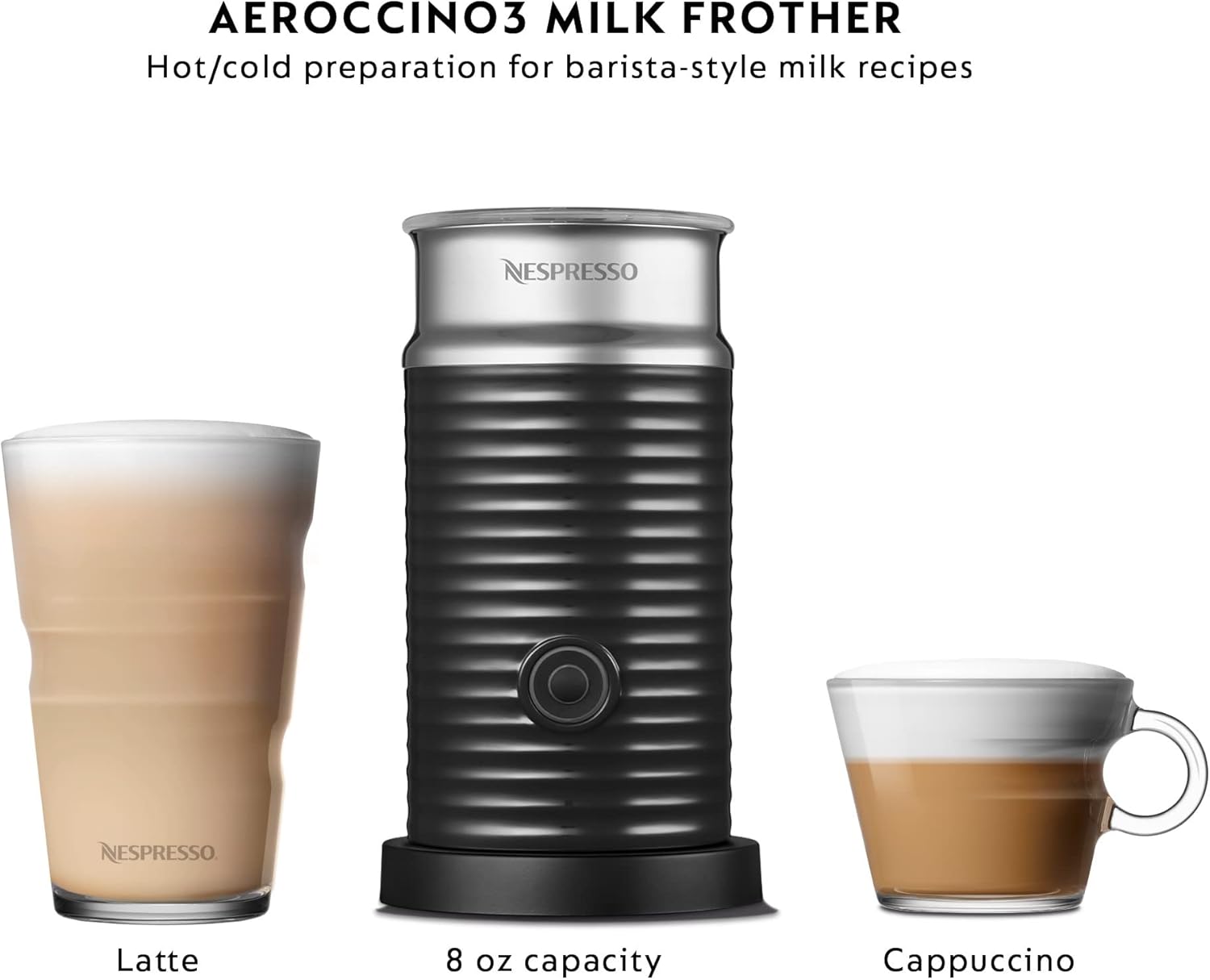 Thumbnail 4 de Nespresso Vertuo Pop+ by De'Longhi with Aeroccino (Mango Yellow) – Compact, versatile espresso system