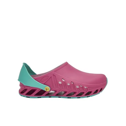 Detalle de Scholl Evoflex: Scarpe da Lavoro Unisex per Settore Medico (Fuchsia, 44 EU)