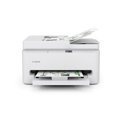 Detalle de Canon PIXMA TR7120 Wireless Color Inkjet Printer: Compact All-in-One for Home Use