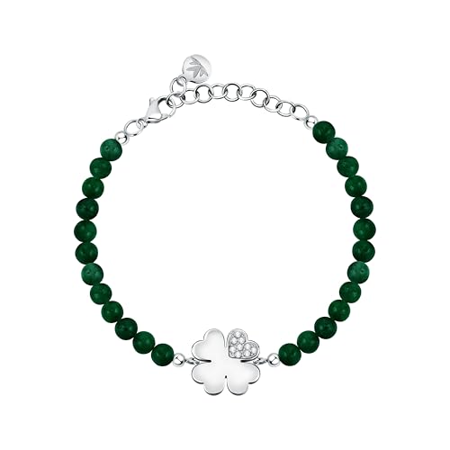 Detalle de Morellato Bracciale Donna VALENTINA in Acciaio con Agata naturale – SATQ08