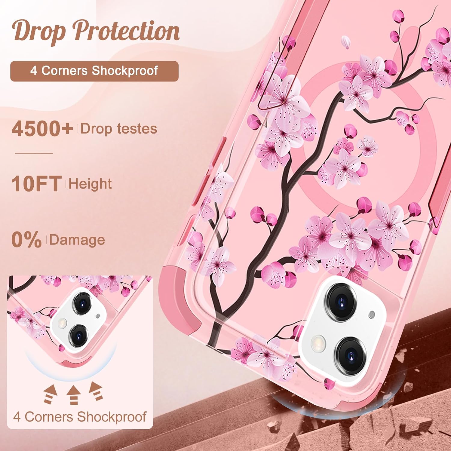 Detalle 1 de LISEVO Phone Case for iPhone 14/15 Plus
