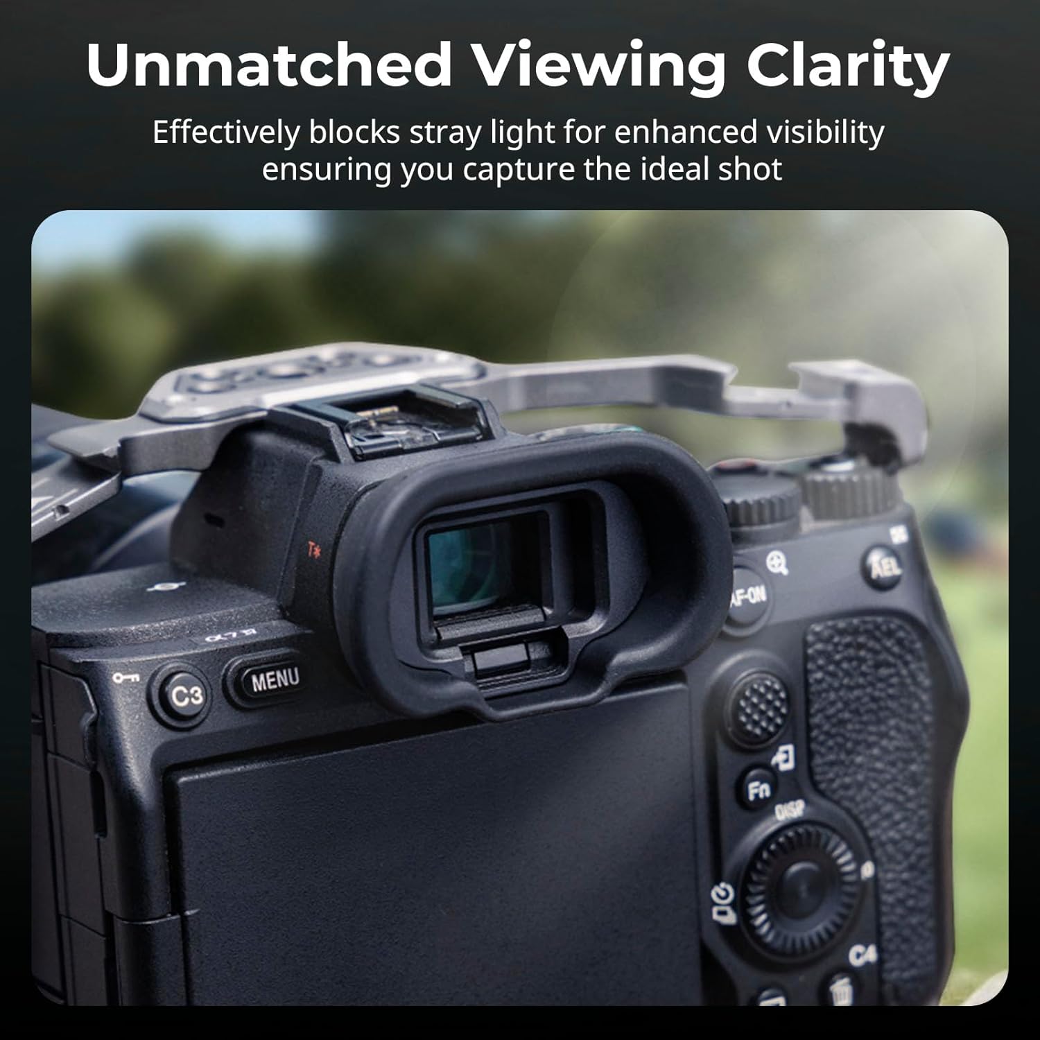 Thumbnail 4 de SMALLRIG Kamera-Sucher-Augenmuschel 5255 für Sony Alpha 7 V/7 IV/7S III/7R V/9 III/Alpha 1/1 II