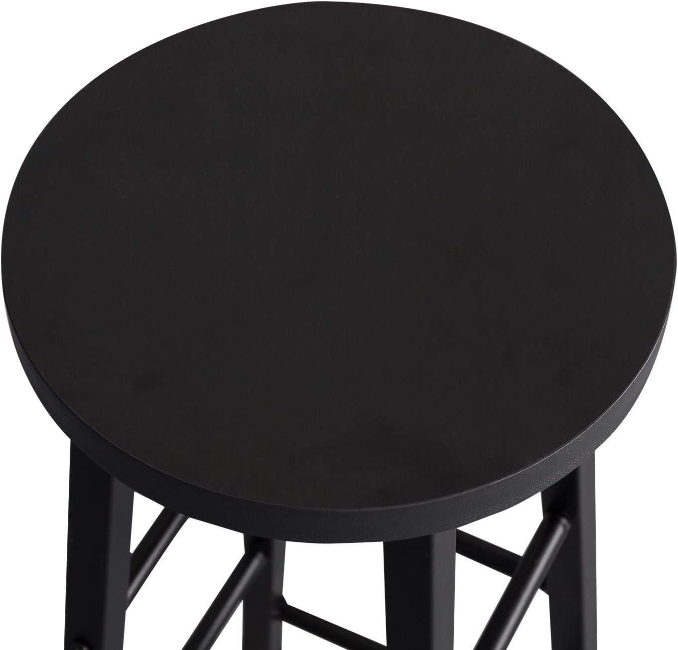 Thumbnail 6 de WOLTU Barhocker-Set (4er) mit Fußstütze, 71 cm Höhe – Barstuhl aus stabilem Metallgestell in Schwarz
