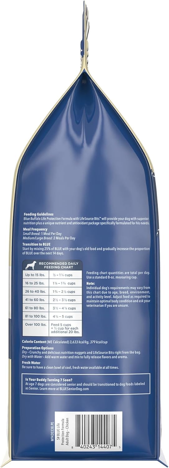 Detalle 2 de Blue Buffalo Life Protection Formula Chicken Adult Dry Dog Food, 5 lb