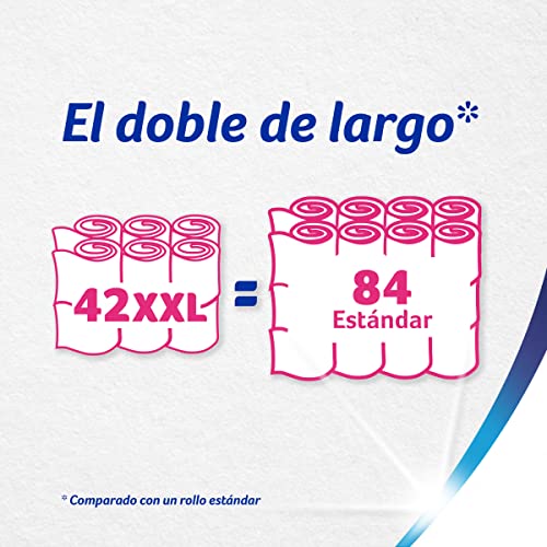 Detalle de Colhogar Ultra Suave XXL 7x6 (42 rollos) – papel higiénico suave y 2 capas sin perfume