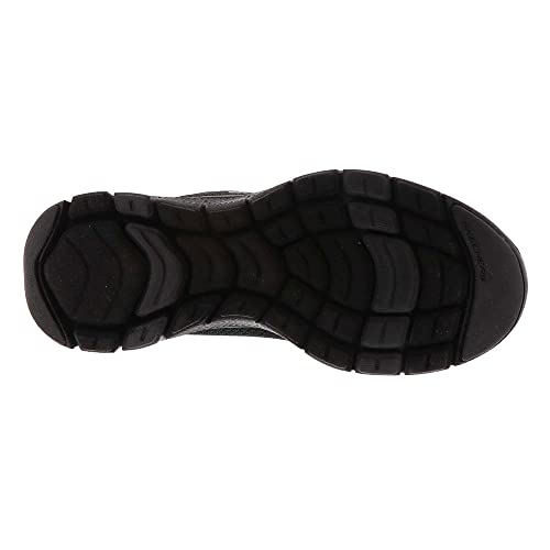 Thumbnail 6 de Skechers Flex Appeal 4.0 Brilliant View Regular para mujer – Zapatillas en negro con malla y ribete