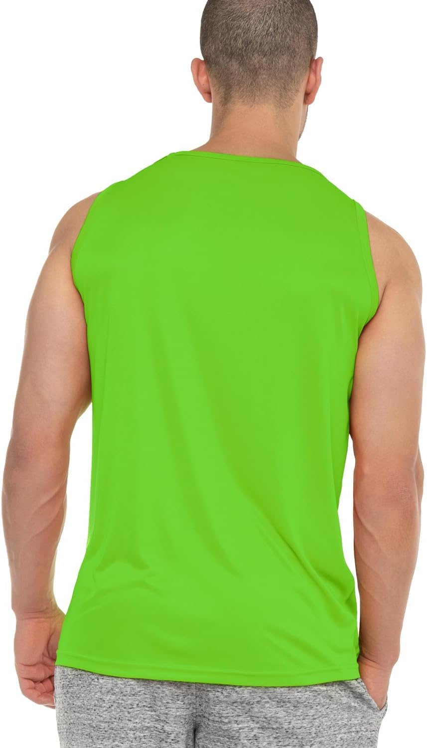 Detalle de CFLEX Men’s Sports Tank Top, Loose-Fit Quick-Drying Training Shirt