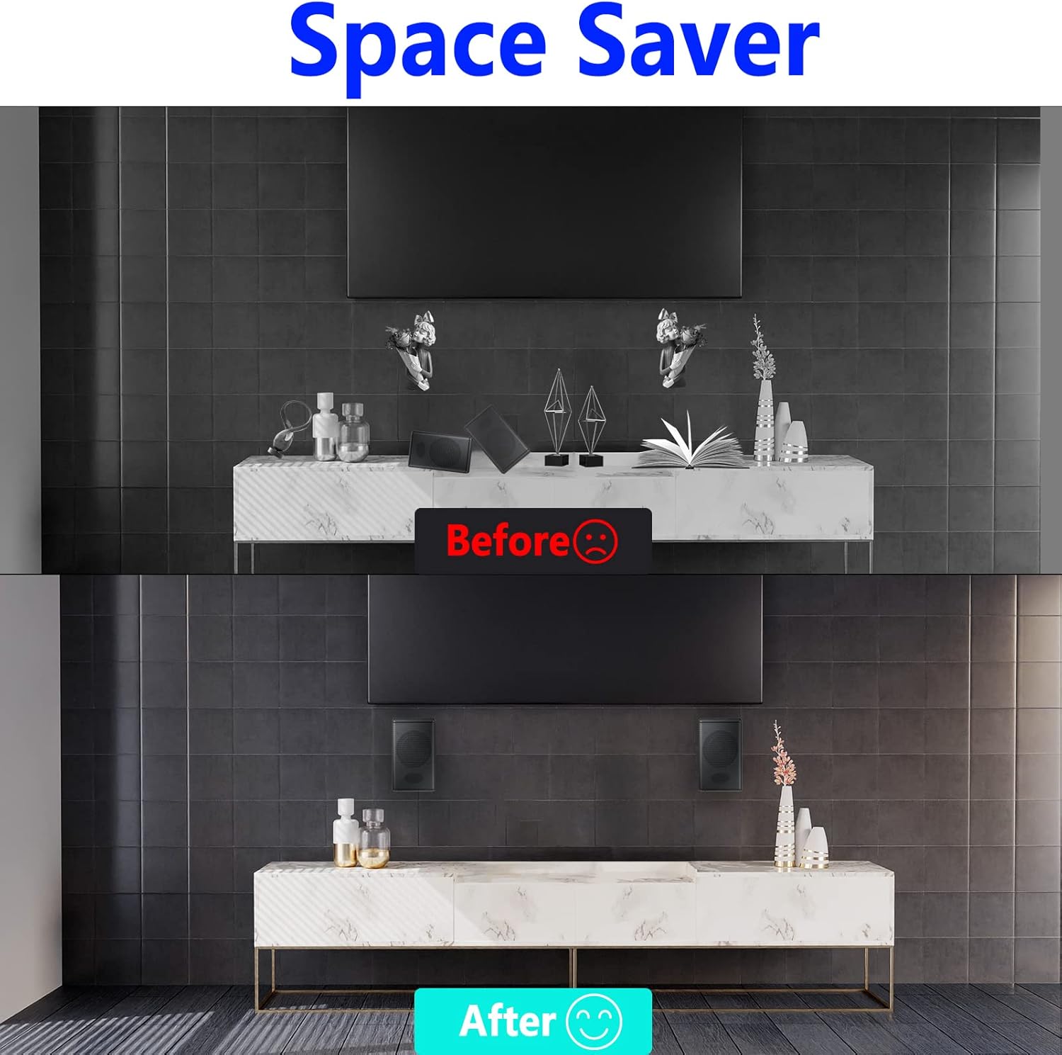 Thumbnail 3 de Dinghosen Wall/Ceiling Mount Bracket for Samsung SWA Speakers