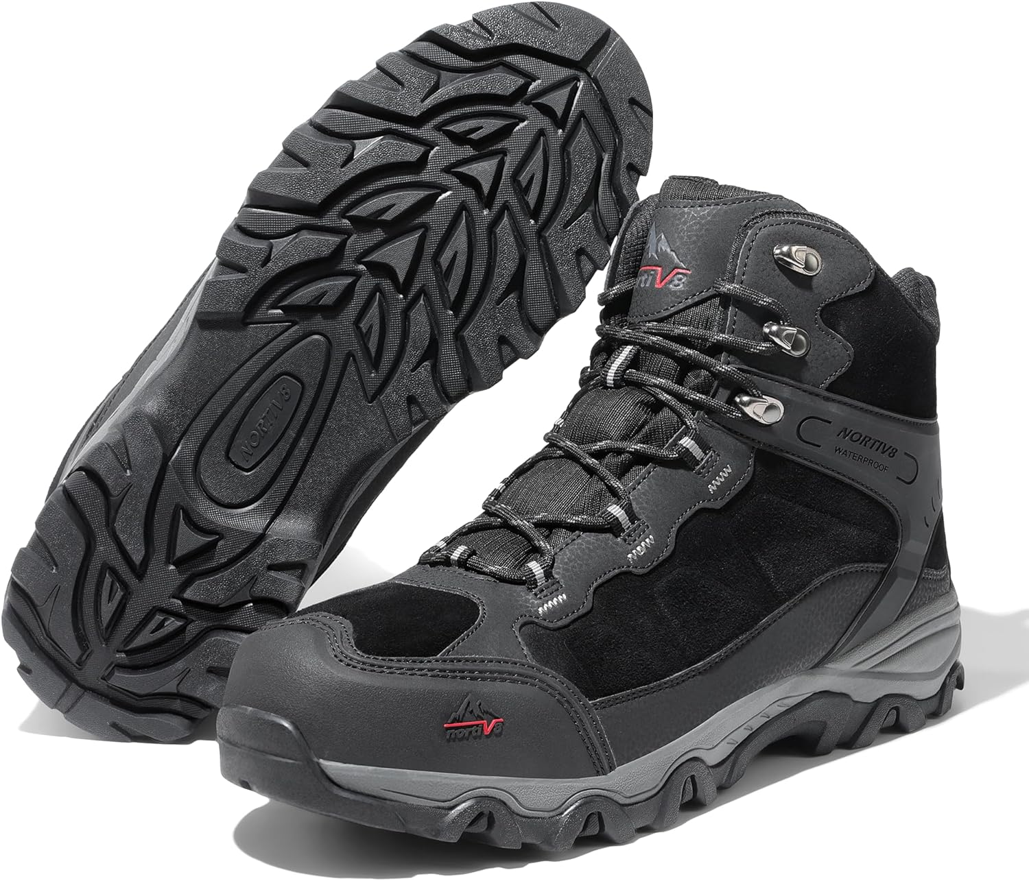 Thumbnail 1 de NORTIV 8 Men's Waterproof Hiking Boots — Paladin Edition