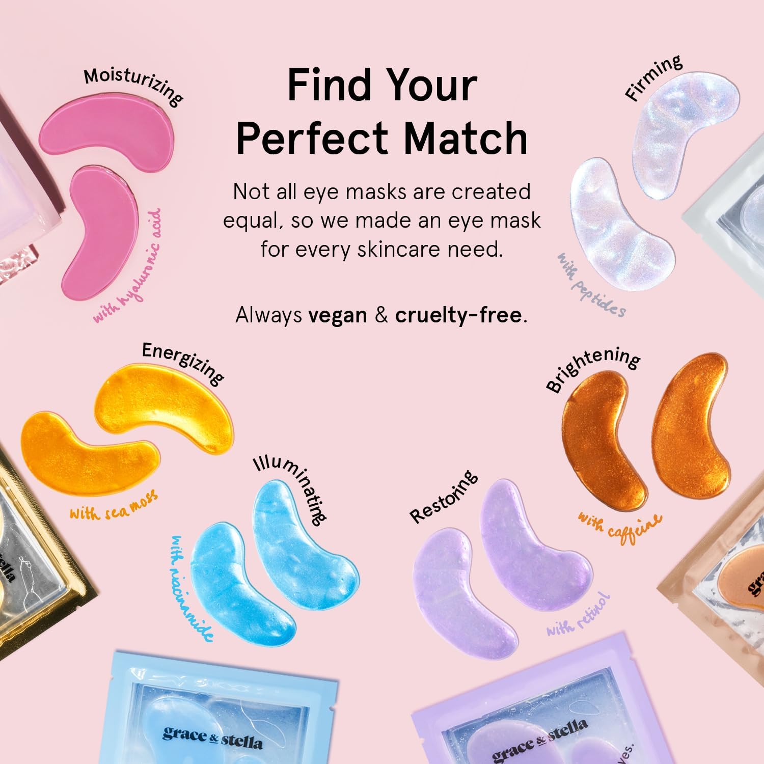 Thumbnail 4 de Grace & Stella Under Eye Masks for Dark Circles