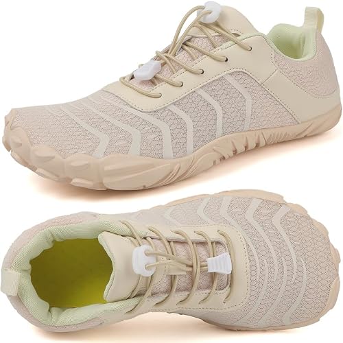 Detalle de ZiITop Barfußschuhe Unisex – Breite Zehenfreiheit, Five-Finger Design, Zero-Drop Sohle (EU 36–46)