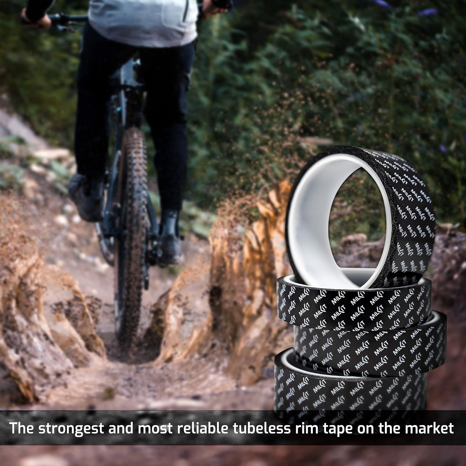 Detalle de Milkit Tubeless Rim Tape 10 M 32 mm