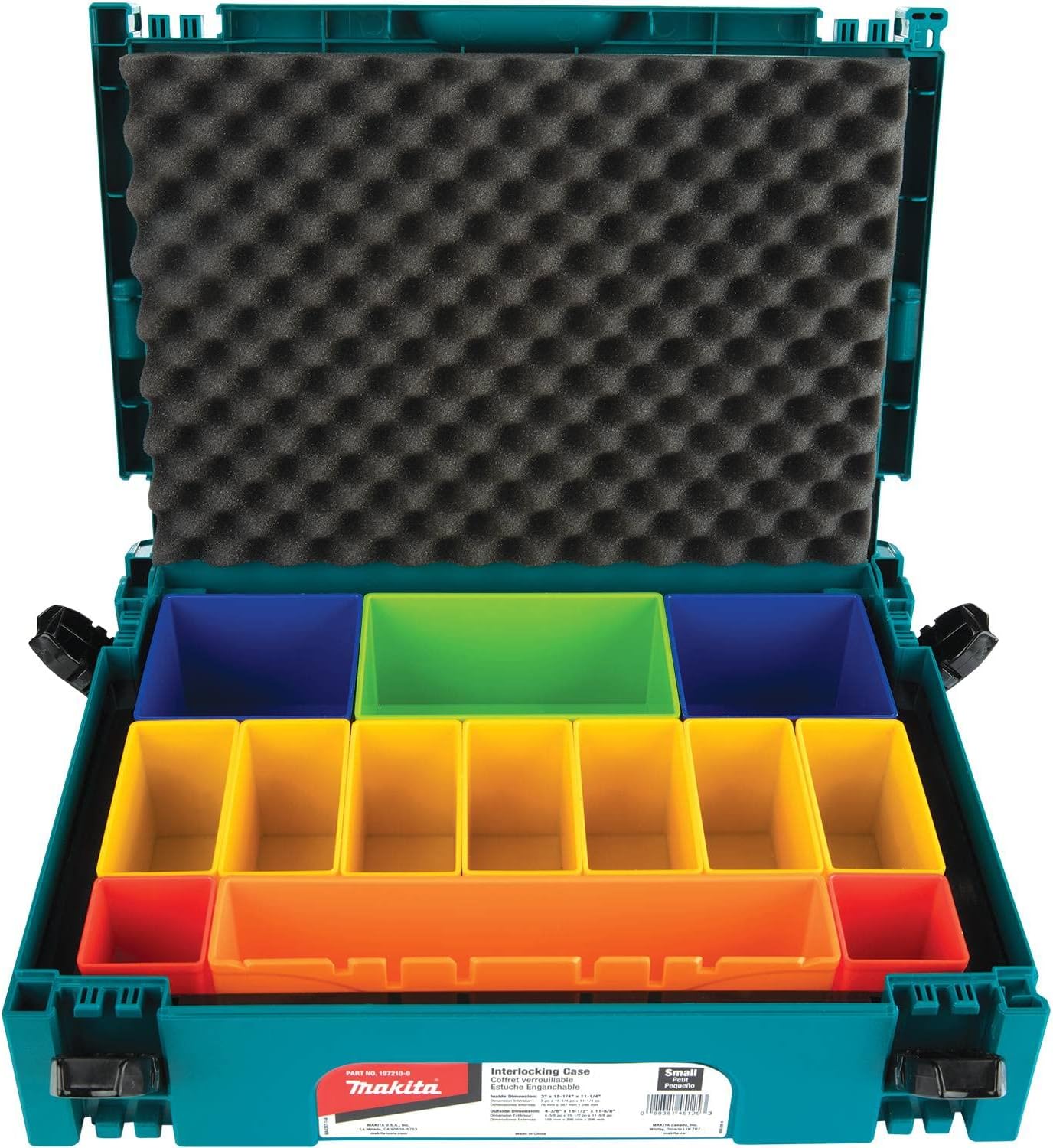 Thumbnail 4 de Makita P-83652 Boxeinsatz-Set 14-teilig – passend für MAKPAC-Systemkoffer