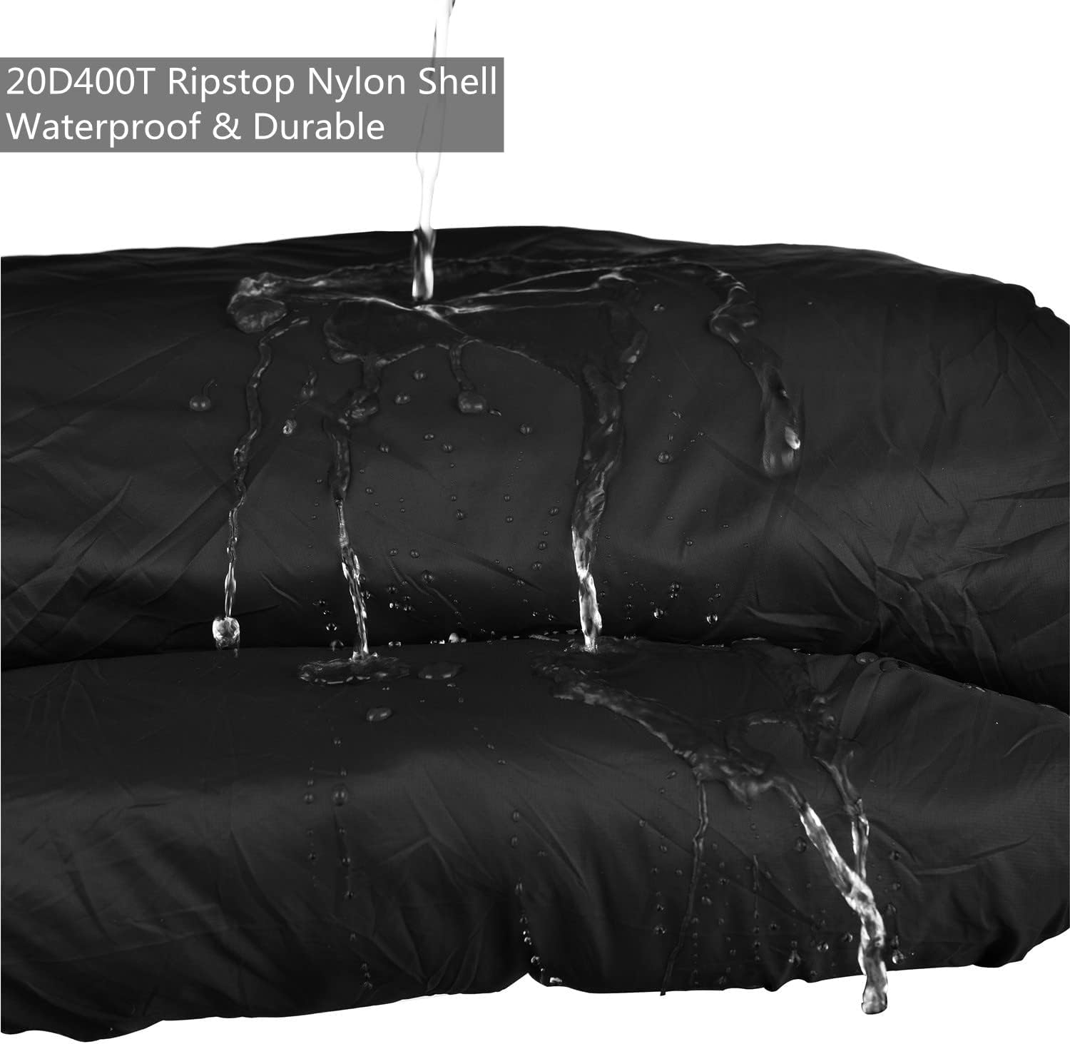 Thumbnail 3 de Agemore Ultra-light Warm Weather Rectangular Sleeping Bag (75" L x 30" W) – Ideal for Camping, Backpacking and Family Use