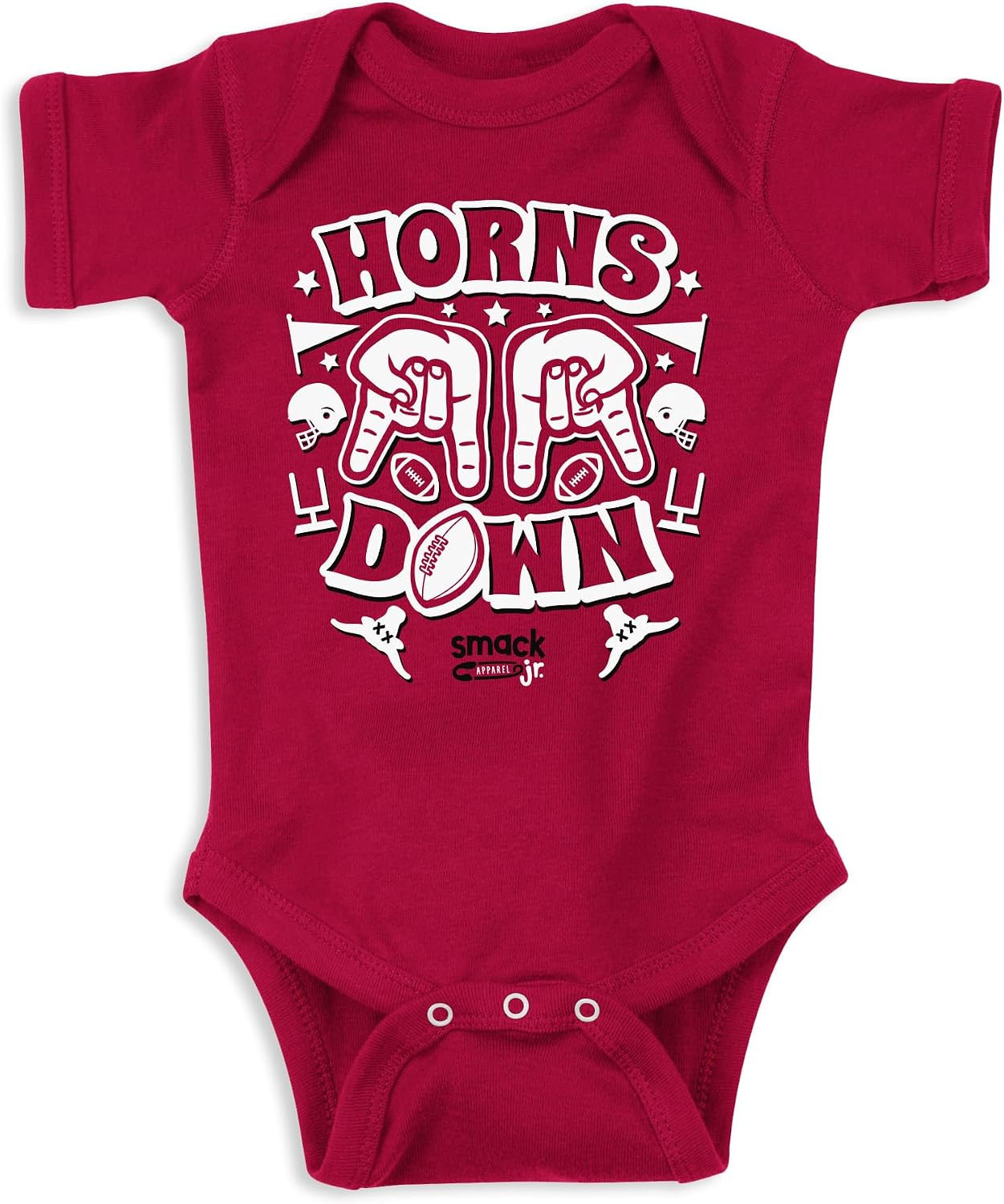Detalle 2 de Horns Down Toddler Tee, 100% Cotton Jersey