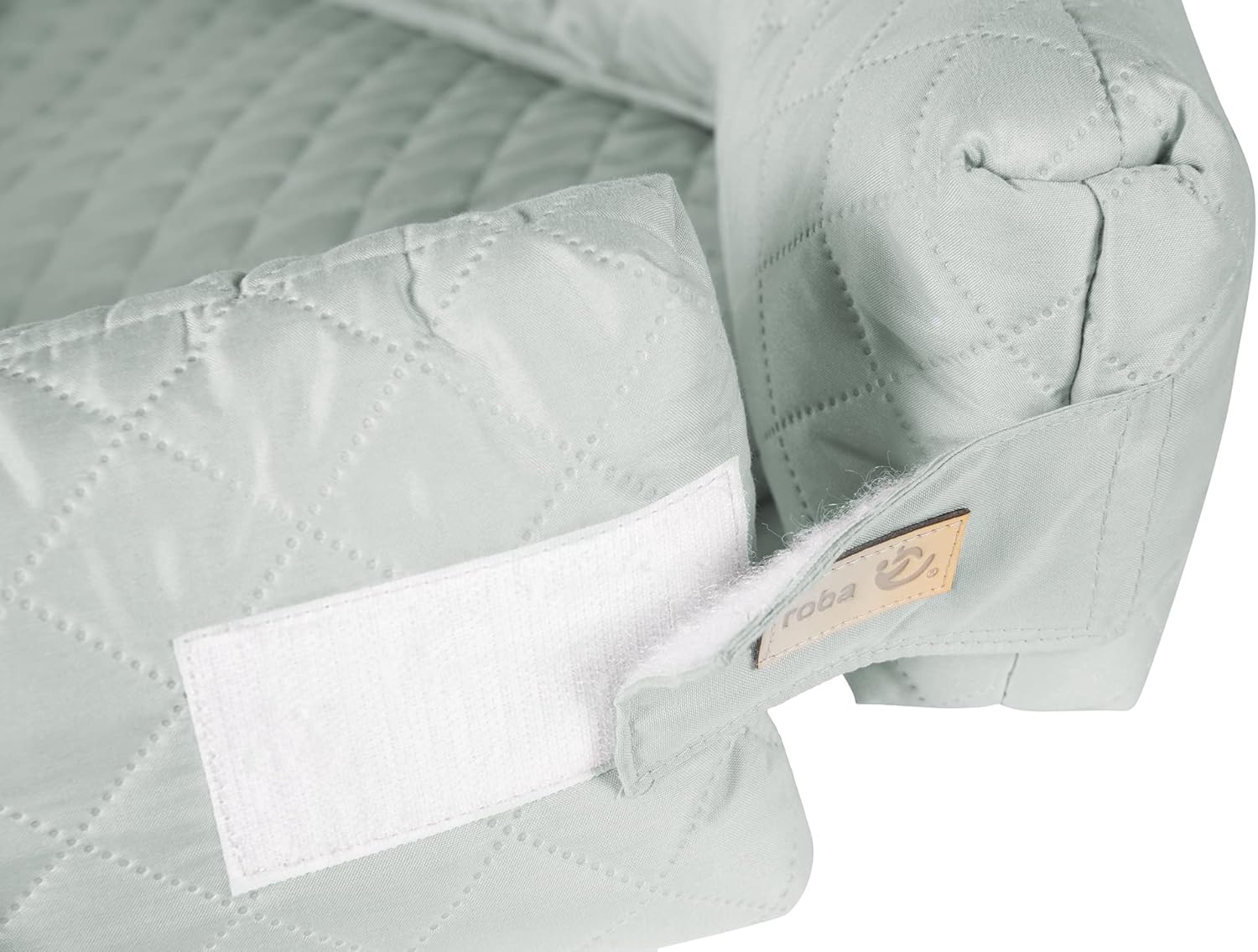 Detalle de roba Babylounge roba Style – Réducteur de lit bébé, vert givré
