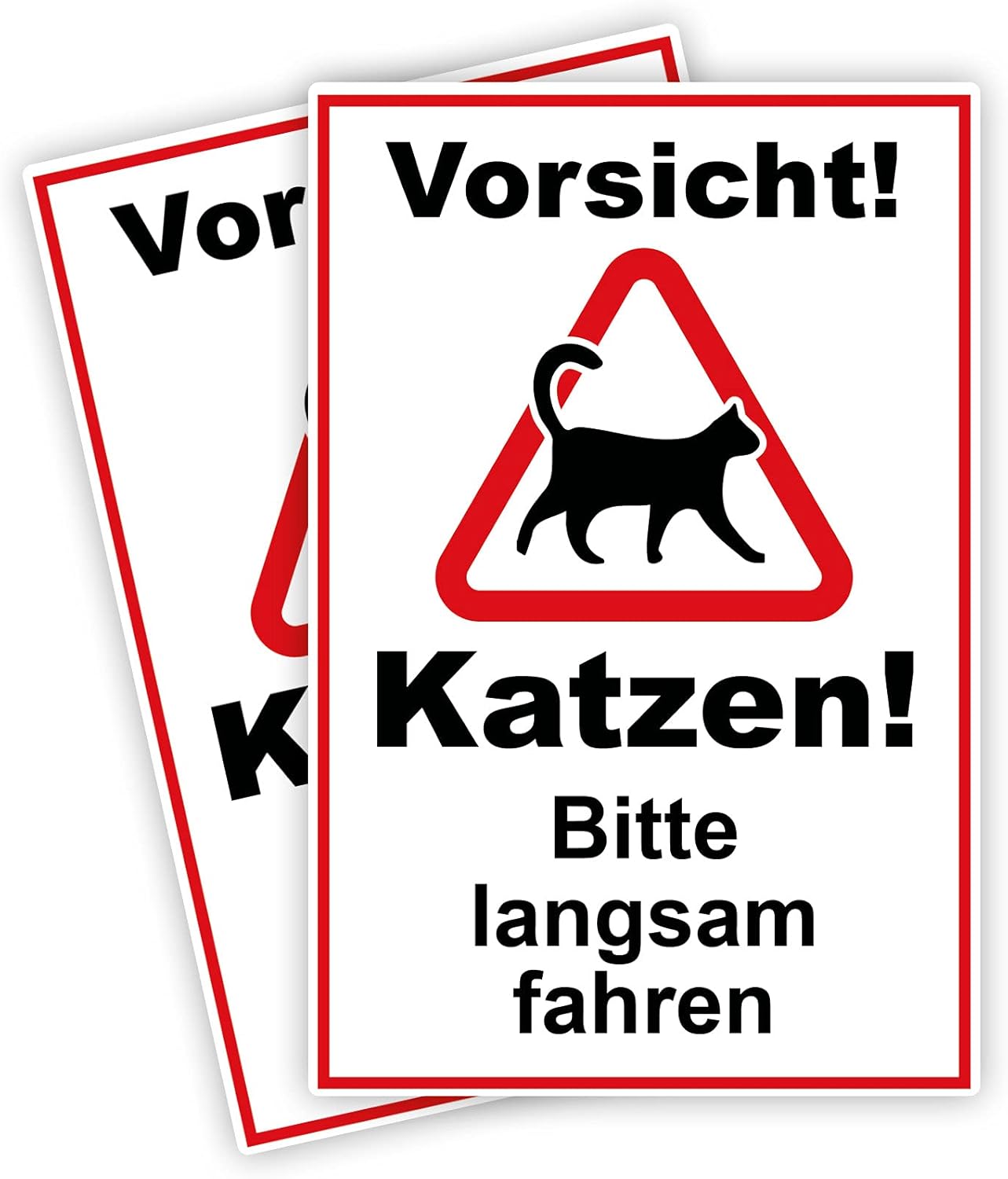 Thumbnail 6 de STROBO Videoüberwachung Schild 20x30 cm, 2 Stück