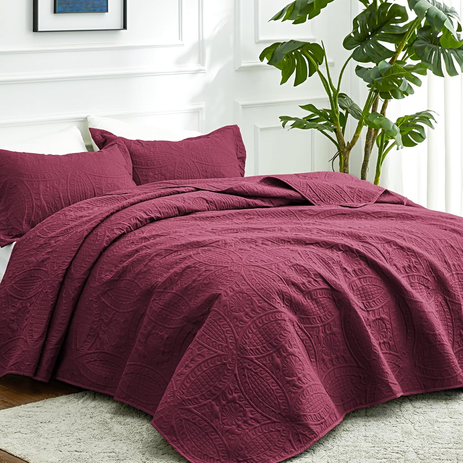 Thumbnail 1 de Love's Cabin California King Quilt Set 3-Piece