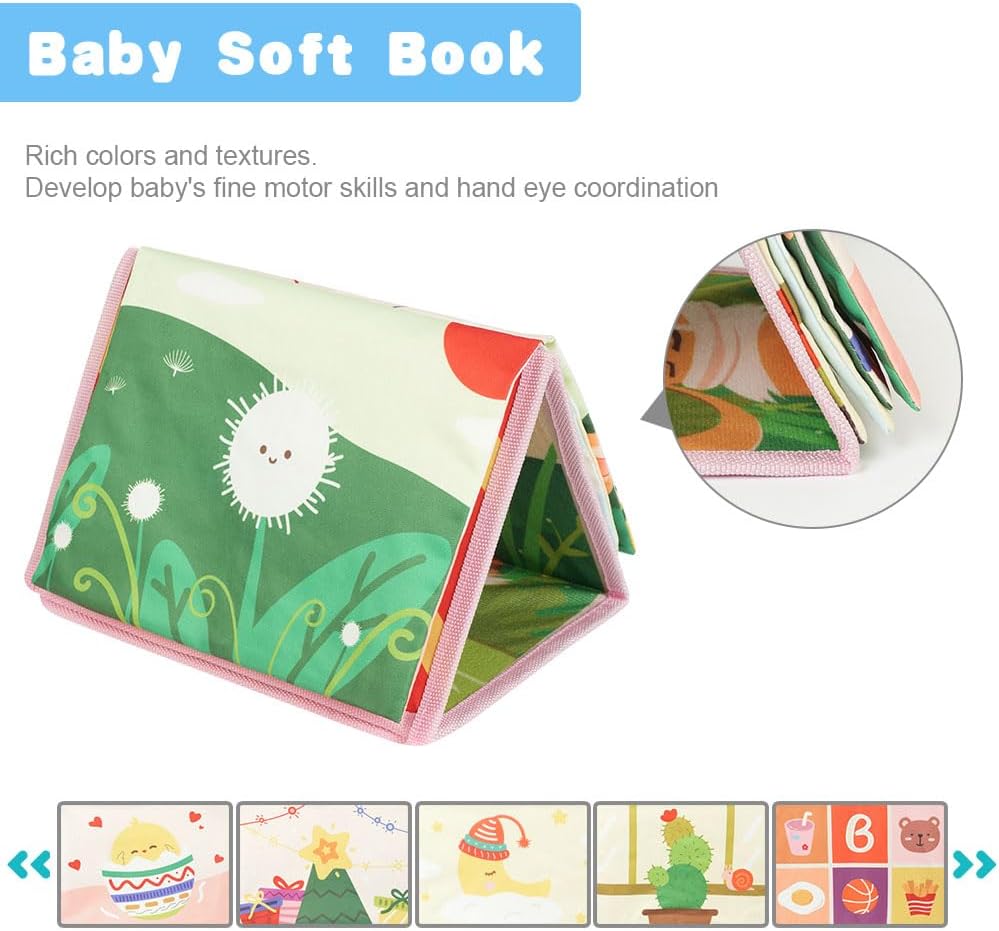 Thumbnail 3 de Aolso Infant Tummy Time Soft Book 21cm