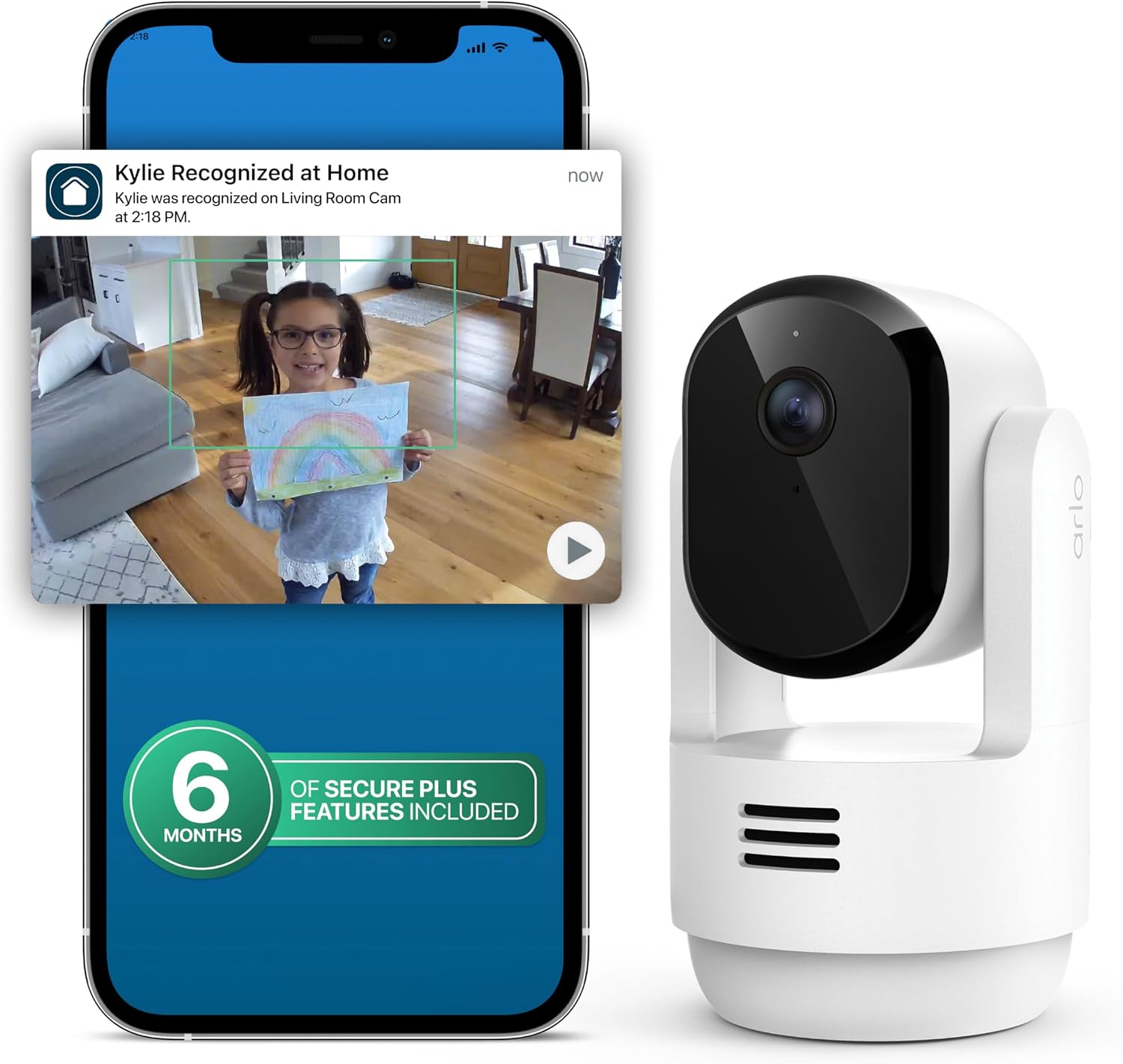 Detalle de Arlo Indoor Security Camera 2K