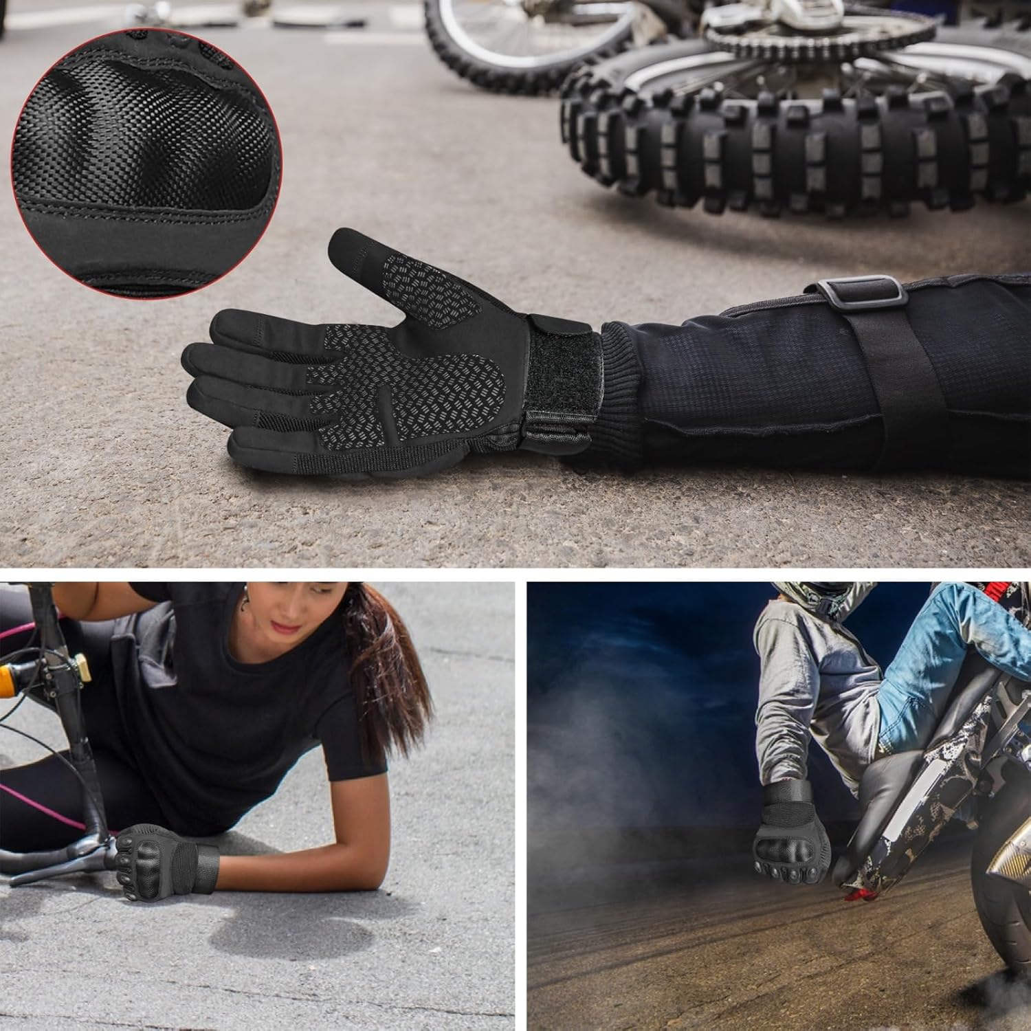 Thumbnail 3 de WESTWOOD FOX WFX motorcycle gloves for touchscreen use