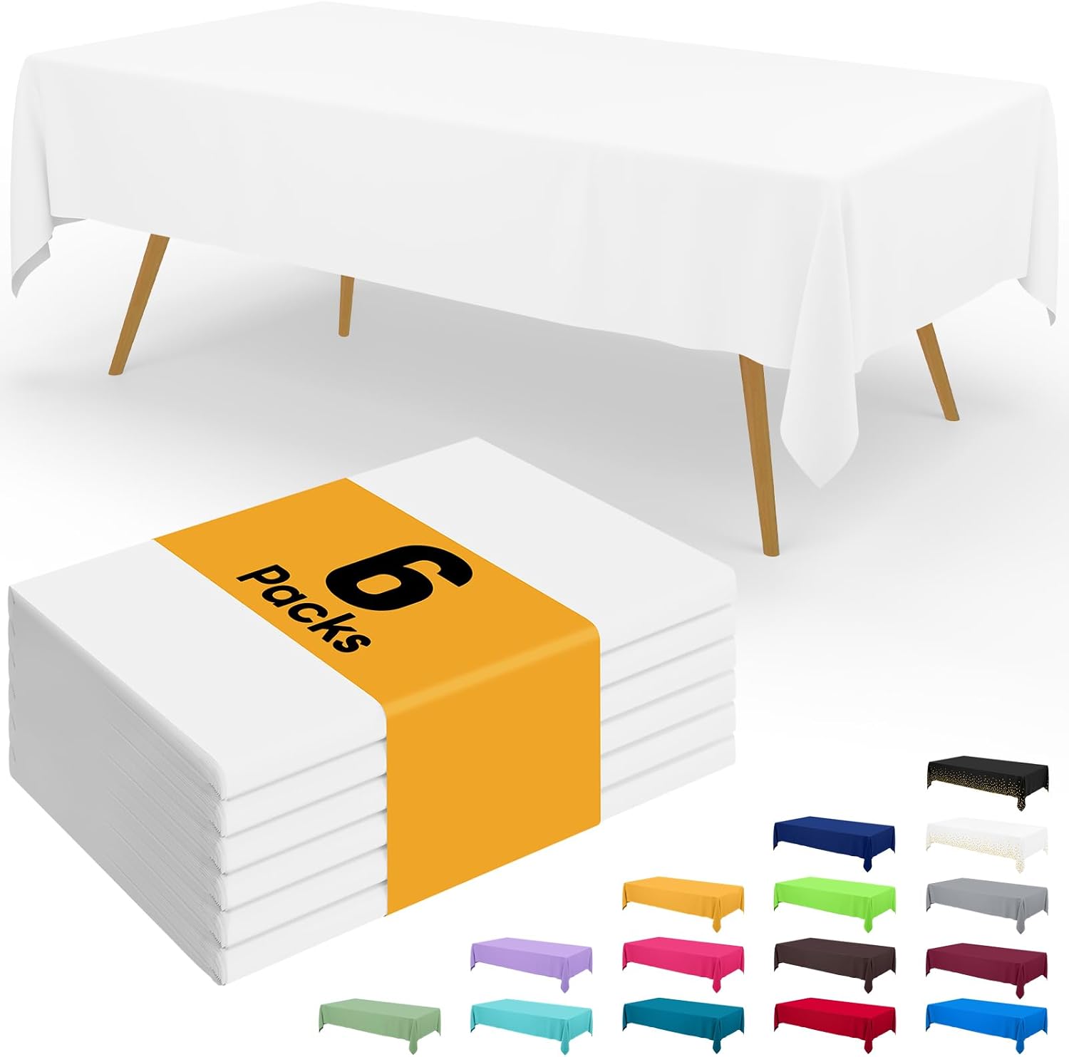 Detalle de Smiry Disposable Table Cloth 54 x 108