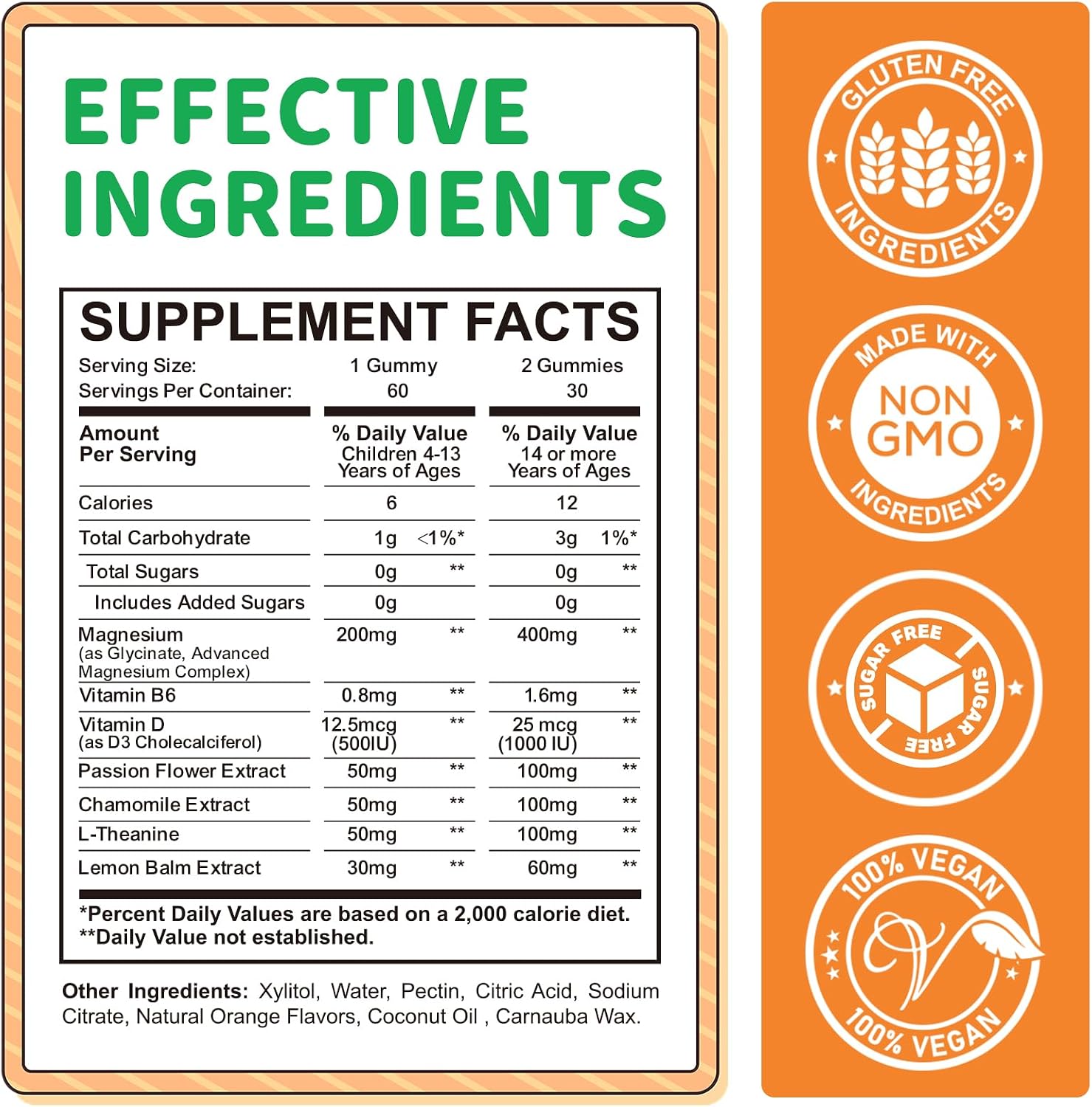Detalle de ReviNutra Magnesium Gummies for Kids, 60 Count