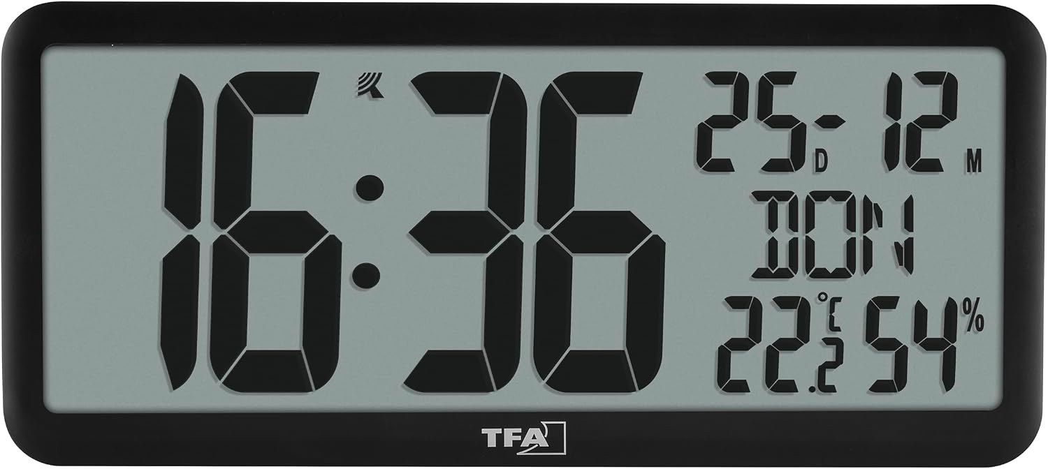 Detalle de TFA Dostmann Horloge Murale XL