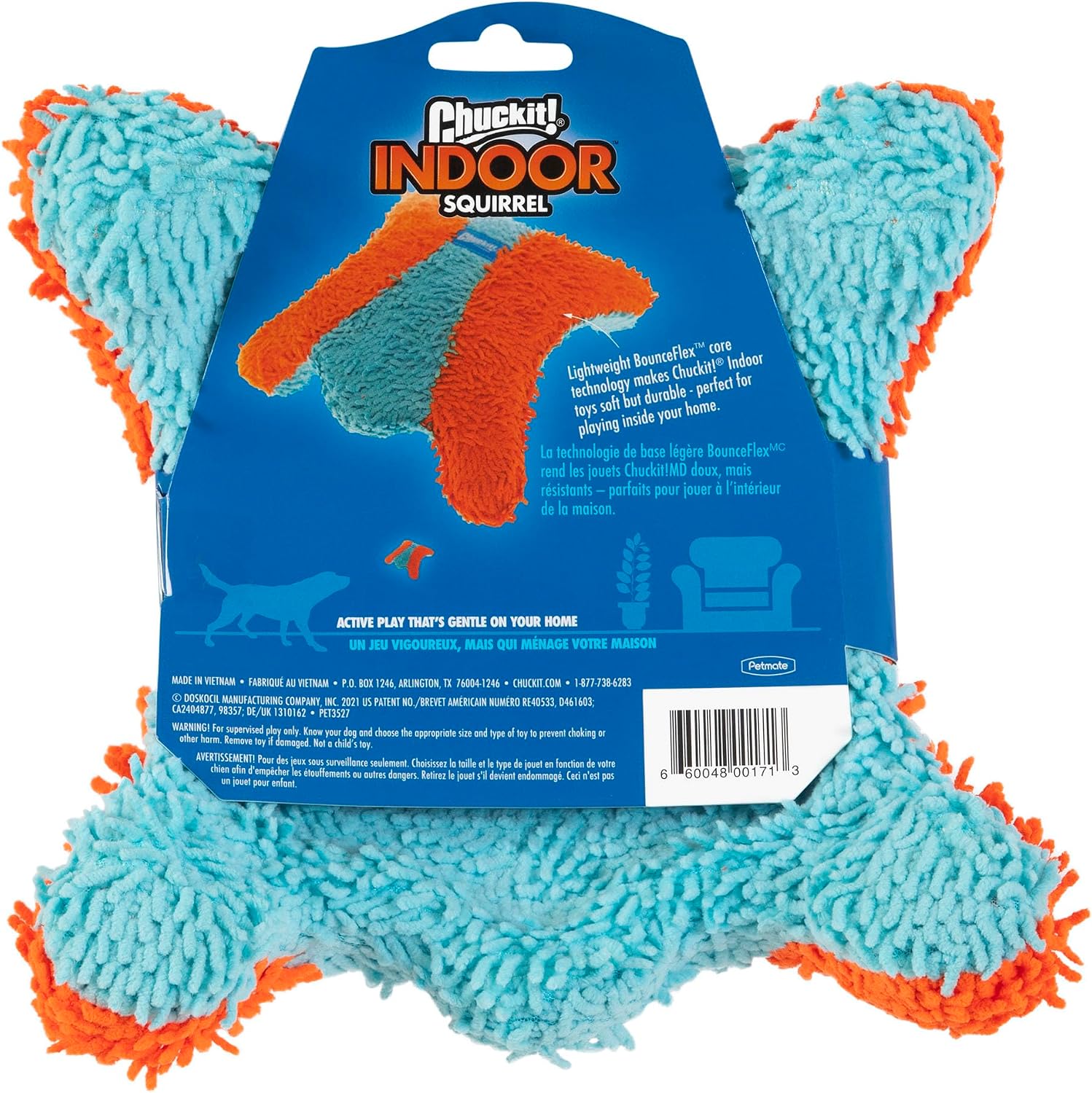 Detalle 2 de Chuckit Indoor Squirrel jouet pour chien
