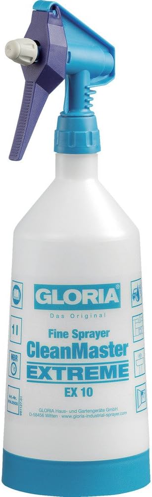 Detalle de Gloria Handsprüher Hobby 10 Flex – 1 L Sprühflasche mit Doppelhub-Pumpe für 360° Sprühfunktion