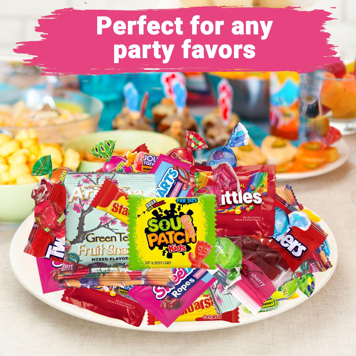 Detalle de KATIE’S KANDY KORNER Halloween Candy Variety Pack, 8 lb Individually Wrapped Mix