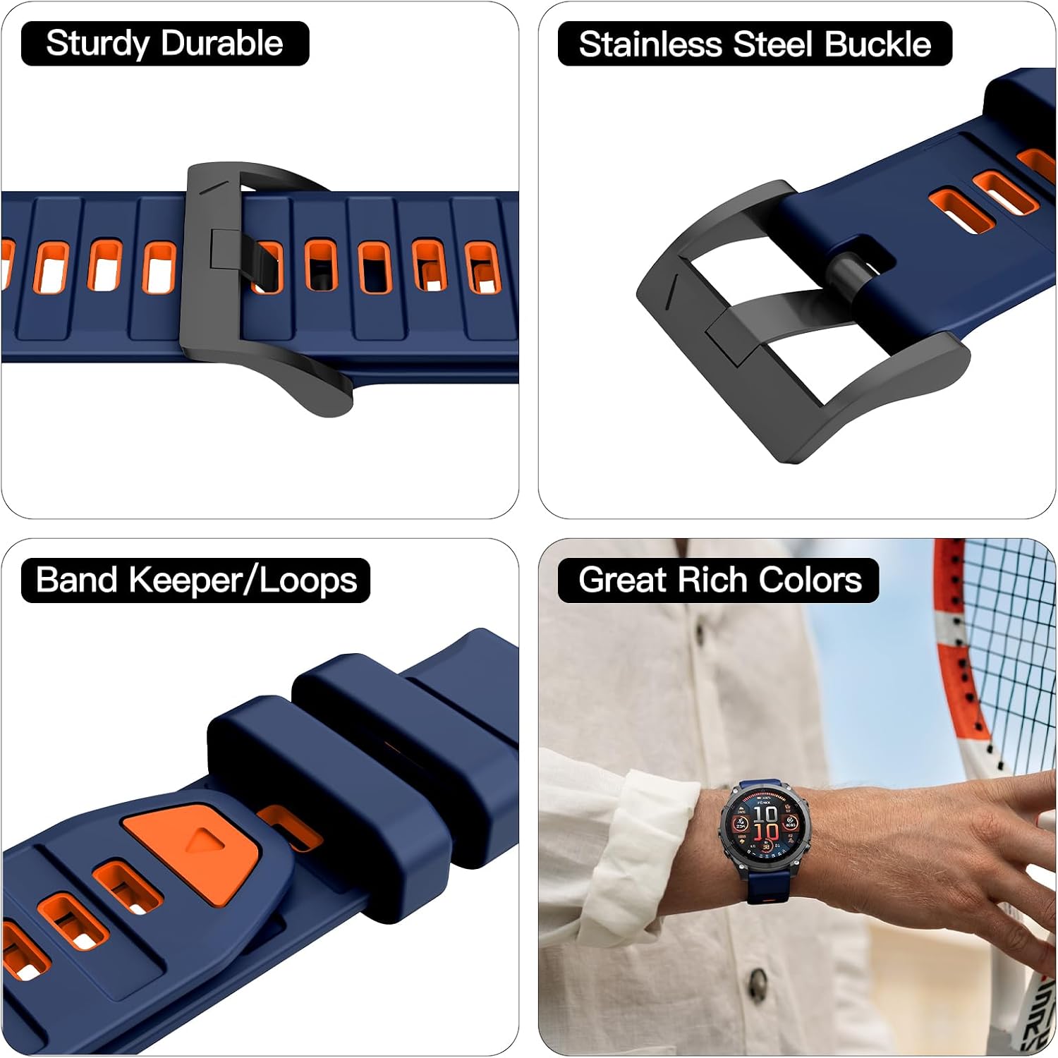 Thumbnail 5 de OVERSTEP Strap for Fenix 8 51mm replacement band