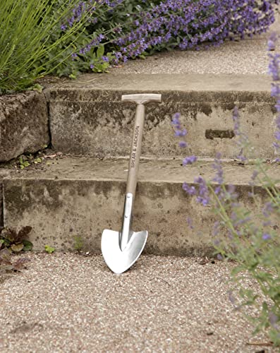 Detalle de Spear & Jackson 4750FS Pala de flores tradicional de acero inoxidable