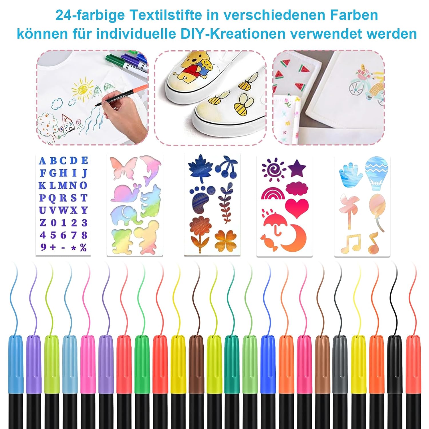 Detalle 2 de Faburo Baby Lätzchen zum Bemalen 12 Stück
