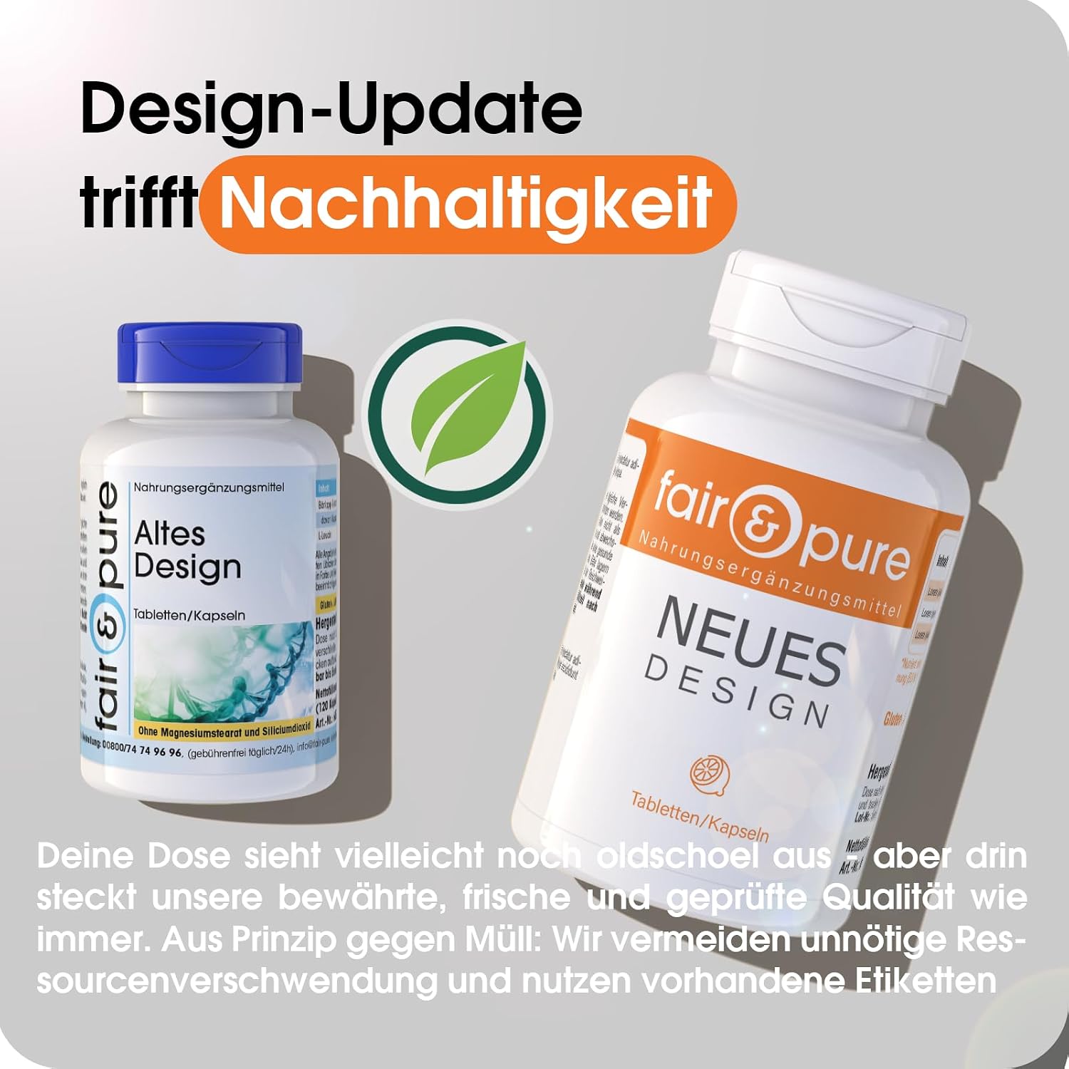 Thumbnail 4 de Fair & Pure Reishi 1950mg pro Tagesdosis – veganes Ganoderma-Lucidum, 120 Kapseln, in Deutschland hergestellt