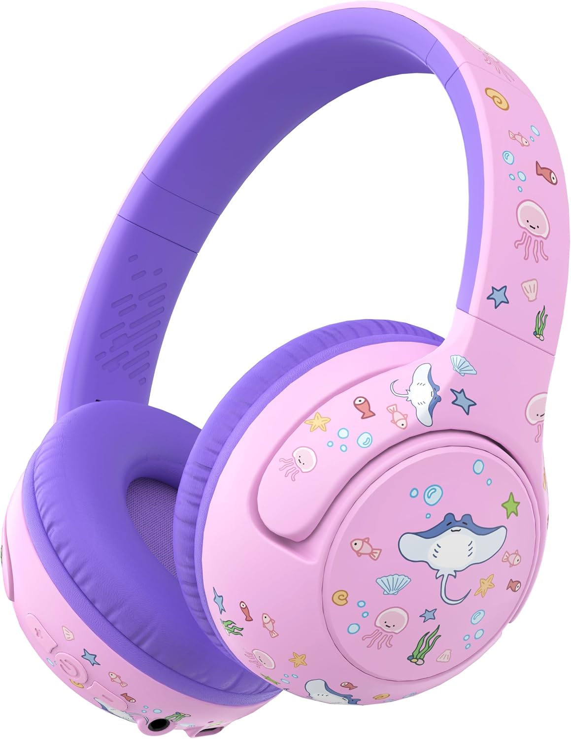 Detalle de iClever BTH27 Kids Bluetooth Headphones 75/80dBA