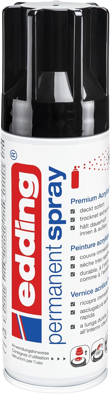 Detalle 2 de edding 5200 Permanent Spray 200 ml 🎨