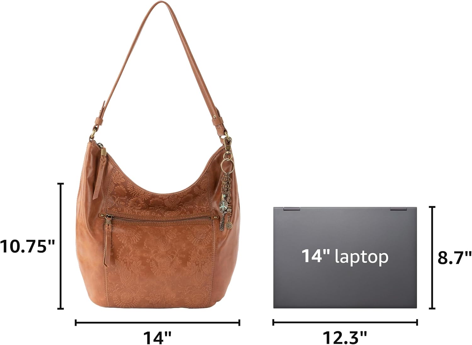Thumbnail 2 de The Sak Sequoia Hobo Bag – Premium Large Leather Handbag