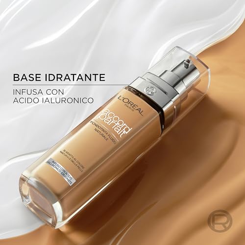 Thumbnail 6 de L'Oréal Paris Fondotinta Liquido Accord Parfait 3R/C Rose Beige 30 ml — incarnato uniforme e illuminato